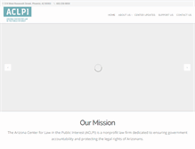 Tablet Screenshot of aclpi.org